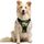 rabbitgoo Hundegeschirr Mittelgroße Hunde, Anti Zug Geschirr mit Kontrolle, No Pull Verstellbar Hundegeschirr Grosse Hunde, Atmungsaktiv Reflexstreifen Brustgeschirr Sichere，Camouflage Grün，M