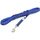 IDC Color & Gray gumierte Leine, 14 mm x 3 m ohne Schlaufe, Blau-Grau
