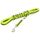 IDC Color & Gray gumierte Leine, 14 mm x 3 m mit Schlaufe, Orange-Grau