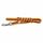 IDC Color & Gray gumierte Leine, 20 mm x 10 m mit Schlaufe, Orange-Grau