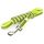 IDC Color & Gray gumierte Leine, 20 mm x 10 m mit Schlaufe, Neon-Grau