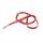 IDC Color & Gray verstellbare Leine mit Doppelkarabiner, 20 mm x 2,2 m, Rot-Grau