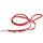 IDC Color & Gray verstellbare Leine mit Doppelkarabiner, 14 mm x 2,2 m, Rot-Grau