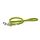 IDC Color & Gray gumierte Leine, 20 mm x 1,8 m mit Schlaufe und D-Ring, Neon-Grau