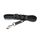 IDC Color & Gray gumierte Leine, 14 mm x 5 m ohne Schlaufe, Schwarz-Grau