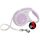 flexi® Comfort M Gurt 5 m rosa, Roll-Leine für Hunde bis 25 kg