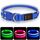 Leuchthalsband Hund(Halbleuchtend blau L), Colaseeme LED Hunde Leuchthalsband, Wasserdicht Hundehalsband Leuchtend, HundeleuchthalsbäNder Aufladbar für Pet Night Walking Safety, blau L