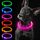 iTayga leuchthalsband Hund, USB-aufladbar und wasserdicht hundehalsband, verstellbare Länge, Sicherheitshalsband für Hunde und Katzen, 3 Modi, Rosa