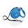 flexi® Classic L | 8m Gurt Roll-Leine für Hunde bis 50 kg | Blau | ausziehbare Hundeleine | Gewicht 534.3 gr | Maße 14.7 x 20.9 cm