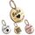 Hundemarke mit Gravur - Personalisiert - Edelstahl - ⌀30mm - Gold - Namensschild für Halsband - Dog Tag - Anhänger Marke für Hunde - mit Symbolauswahl - Tiermarke für Hunde, Katzen, Welpen, Pferde
