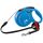 flexi® Classic M | 8m Seil Roll-Leine für Hunde bis 20 kg | Blau | ausziehbare Hundeleine | Gewicht 354.9 gr | Maße 12.2 x 19.5 cm