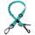AUBELL Anschnallgurt Hund Auto,Einstellbar Haustier Auto sicherheitsgurt für Hunde, Bungee Hunde Anschnallgurt Geschirr Tether mit Clip Haken-Verschluss & Schnalle, Swivel Karabiner,Türkise