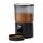 BEMOONY 5L Futterautomat Katze, Katzenfutter Automat mit Programmierbarem Timer, 1-6 Mahlzeiten pro Tag, Futterspender Katze mit Pressedeckel und 10s Aufnahmefunktion(Schwarz)