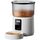 BEMOONY Futterautomat Katze, Katzenfutter Automat mit Programmierbarem Timer, 1-6 Mahlzeiten pro Tag, Futterspender Katze mit Pressedeckel und 10s Aufnahmefunktion, 3L(Weiß)