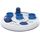 TRIXIE Hundespielzeug Intelligenz Dog Activity Strategiespiel „Flip & Fun“ – Anspruchsvolles Intelligenzspielzeug für Hunde zur Beschäftigung, ø 23cm – 32001