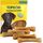 Topdog Kauknochen Hund 10 Stück 12 cm - Rinderhautknochen für Hunde aus 100% Rind - Hundekauknochen - Pflegt die Zähne und unterstützt den natürlichen Kautrieb Ihres Hundes