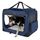 Feandrea Hundebox faltbar, Transportbox Hund, XXL, Hundetasche, Oxford-Gewebe, Netzstoff, atmungsaktiv tragbar transportabel, Metallrahmen, mit Griffen, Taschen, 91 x 63 x 63 cm, dunkelblau PDC90Z