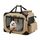 Feandrea Hundebox faltbar, Transportbox Hund, M, Hundetasche, Oxford-Gewebe, Netzstoff, atmungsaktiv tragbar transportabel, Metallrahmen, mit Griffen, Taschen, 60 x 42 x 42 cm, Kamelbraun PDC060K01
