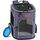 Morpilot Katzenrucksack, Hunderucksack für Katzen Hunde, Faltbare Haustier Rucksack mit Transparentes Netzfenster Atmungsaktive und Leichte Hundetasche