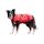 Trixie Regenmantel Vimy für Hunde rot L - Bauchumfang: 78-89 cm – Hunde-Regenjacke mit reflektierenden Elementen für mehr Sichtbarkeit im Dunkeln – bequem & verstellbar - 680227