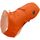 Hunter Hunde-Regenmantel Milford, Farbe: orange, ergonomische Passform für optimalen Schutz, individuell verstellbar, Reißverschluss für Geschirrträger, pflegeleicht & waschbar bei 30 °C, Größe: 80