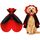 HSSPYY Karneval Hundekostüm Größe – Vampir Umhang mit Stehkragen & Doppelverschluss – Robust, Bequem & Ideal für Fasching, Umzug & Fotos - L(60 cm)