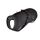Hunter Hundemantel Uppsala, Farbe: schwarz, 2in1 Design mit herausknüpfbarem Innenfutter, wasserabweisend, reflektierende Paspeln, geschlossene Bauchseite, optimaler Sitz, Größe: 47,5