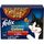 Felix Sensations Gelees Katzenfutter nass in Gelee, Sorten-Mix, 6er Pack (6 x 12 Beutel à 85g)