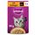 WHISKAS Nassfutter in Sauce für ausgewachsene Katzen 28 x 85g mit Geflügel