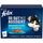 Felix So gut wie es aussieht Katzenfutter nass in Gelee, Fisch Sorten-Mix, 6er Pack (6 x 12 Beutel à 85g)