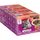 Whiskas 1+ Katzennassfutter – Klassische Auswahl in Sauce – Hochwertiges Nassfutter in 48 Portionsbeuteln für eine glückliche Katze ab 1 Jahr – Katzenfutter – 4er Pack (4 x 12 Portionsbeutel à 100g)