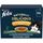 Felix Naturally Delicious Katzenfutter nass in Gelee, Geschmacksvielfalt von der Wiese mit Gemüse, 6er Pack (10 x 80g)