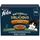 Felix Naturally Delicious Katzenfutter nass Geschmacksvielfalt vom Hof mit Gemüse in Gelee 6er Pack (10 x 80g)