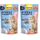 GimCat Nutri Pockets Fisch Lachs - Knuspriger Katzensnack mit funktionalen Inhaltsstoffen - 1 Beutel (1 x 60 g) (Packung mit 2)