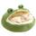 Hajimia Frosch Katzenbett Lange Plüsch Winter Herbst Thermal süß