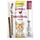 GimCat Sticks Geflügel - Softe Kaustangen mit hohem Fleischanteil und ohne Zuckerzusatz - 1 Packung (1 x 4 Sticks)