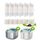 6pcs Ersatzfilter für 3,5L Edelstahl Katzenbrunnen Modell PW04