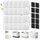 20 Stück Katzenbrunnen filter, Filter katzenbrunnen für Dockstream Trinkbrunnen für Katze PLWF105/PLWF115/PLWF005, Trinkbrunnen filter-Set, 10 Katzenfilter + 10 schwarze Schwämme
