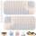 Foydream Katzenbrunnen Filter für Catit Pixi Trinkbrunnen Filter, 20 Stück Katzenbrunnen Filters, Dreifaches Filtersystem, Ersatzfilter Katzen Wasserfilter mit Harz und Aktivkohle, mit 4 Schläuchen