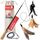 St.Pawly® Katzenangel - Katzenspielzeug - austauschbare Anhänger - Ersatzband - ergonomischer Holzgriff - nachhaltiges Spielzeug für Katzen - stabil