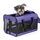 Conlun Hundetransportbox Weichseitig, Große Tasche für Katzen mit Innenleine, Transport für große Katzen und mittelgroße Hunde bis 9 kg, Zusammenklappbare Reisetasche für Welpen -Lila,L