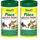 Tetra Pleco Algae Wafers - Fischfutter mit Spirulina-Algen für algenweidende Bodenfische, 250 ml Dose (Packung mit 2)