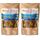 Centra24 Premium Fischfutter 1L, Futter-Flakes, Flocken - Hauptfuttermittel für alle Zierfische mit Vitaminen ohne Konservierungsstoffe, Aquarium, Süßwasserfisch (Packung mit 2)