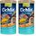 Tetra Cichlid XL Flakes - Fischfutter in Form großer Flocken für größere Cichliden und andere große Zierfische, 1 L Dose (Packung mit 2)