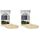 AMTRA White Quartz – Feiner weißer Quarz-Aquariumsand, für Süß- oder Salzwasser, 0,1–0,7 mm Körnung, Menge 5 kg (Packung mit 2)