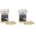 Croci Amtra Ivory Quartz - Naturboden für Süß- oder Meerwasseraquarien, ungiftig, fein 0,8-1,2 MM /2 KG (Packung mit 2)