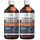 Kolloidales Silber 40 PPM 1 Liter | Premium Silberwasser Stärker als 25ppm | Für Mensch, Hund & Katze | Carbon Neutral | 100% natürlich mit 2 Zutaten (Packung mit 2)