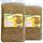 Ambiopet Soldatenfliegenlarven (Hermetia) getrocknet 2 + 1kg Packung, Black Soldier Fly, Protein- und fettreiches Wildvogelfutter, reich an Calcium und Laurinsäure
