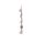 Nobby 31308 Cage Toy, Kletterseil Baumwolle mit Holzklotz weiß L: 67 cm; Ø 25 mm; 3 Knoten