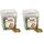 petifool Neujahrsmix 410g - Ergänzungsfutter für Nager - natürliches Nagerfutter für Kaninchen, Meerschweinchen, Hamster, Chinchilla & mehr - ohne künstliche Zusätze - 100% Natur - artgerechtes Futter